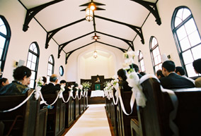 広尾教会での結婚式